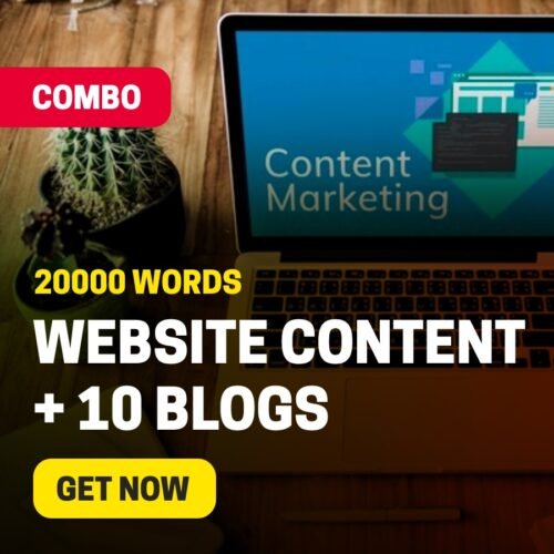 Website + Blog Content Writing