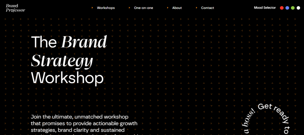 the brand professor workshop