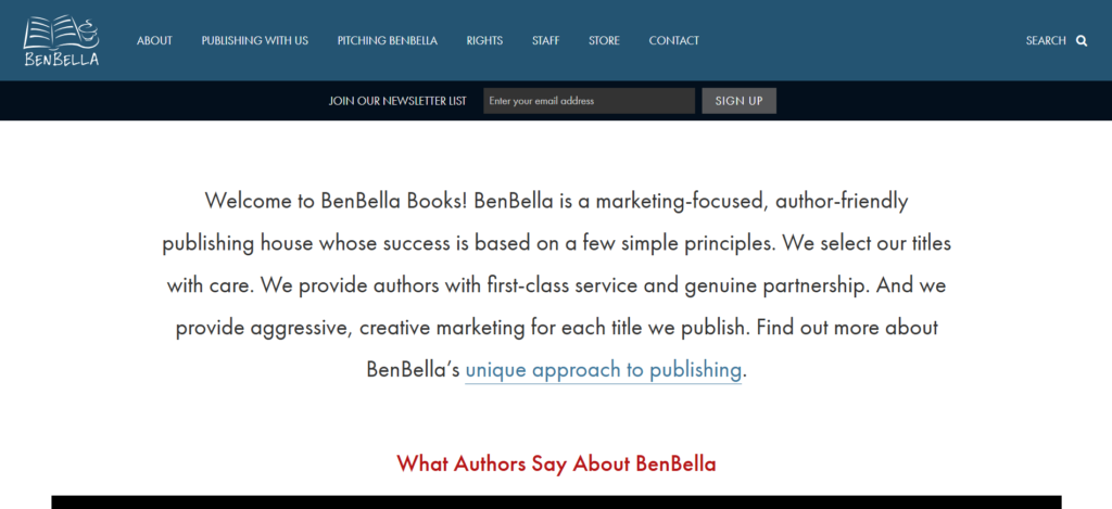 benbella books