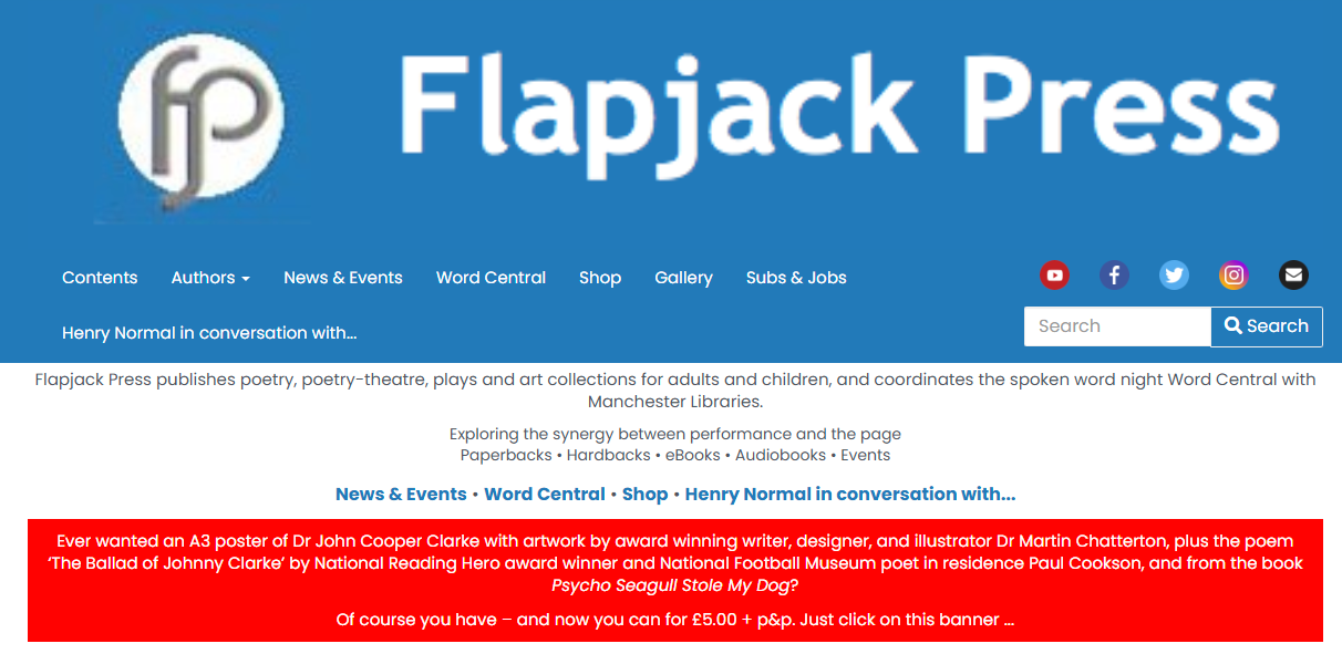 flapjack press manchester