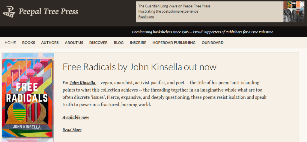 peepal tree press leeds