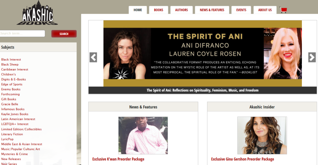 akashik NYC publisher