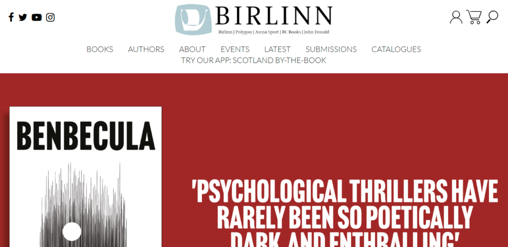 brillin book publishing edinburgh