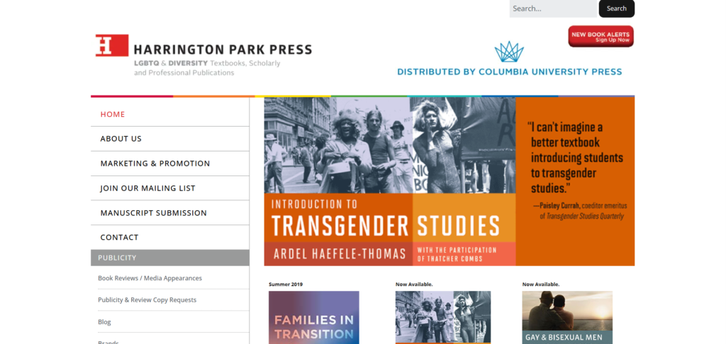 harrington park press